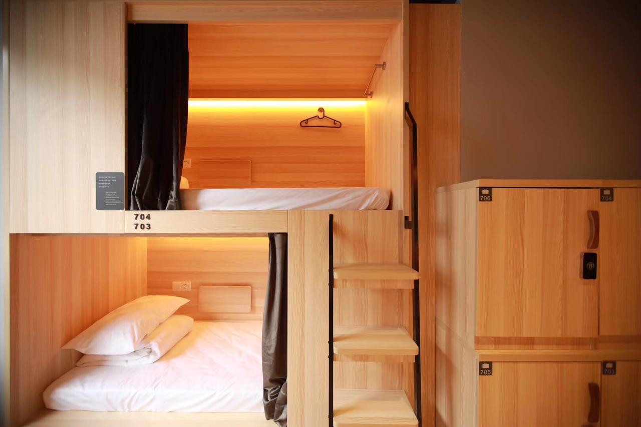 Chengdu Desti Youth Park Hostel Chunxi Road Екстер'єр фото