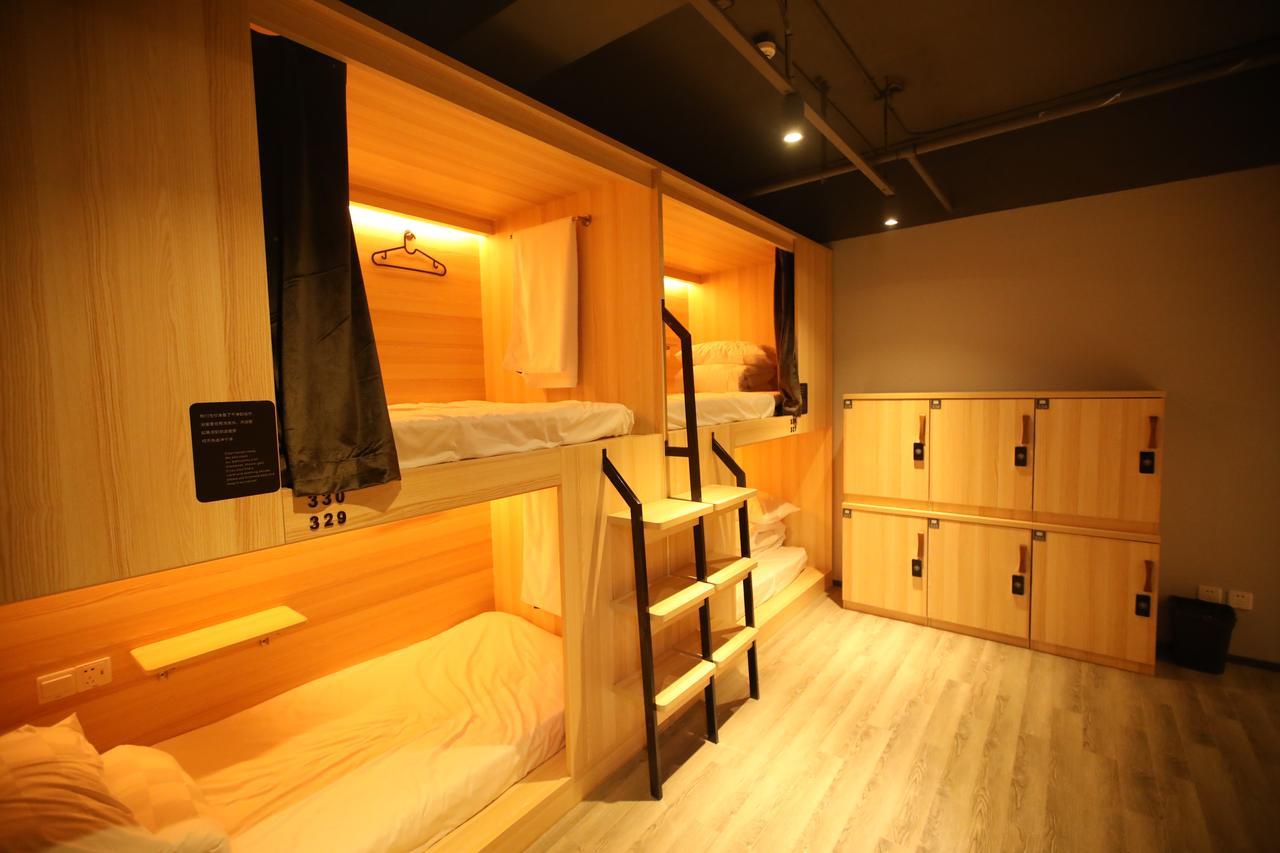 Chengdu Desti Youth Park Hostel Chunxi Road Екстер'єр фото