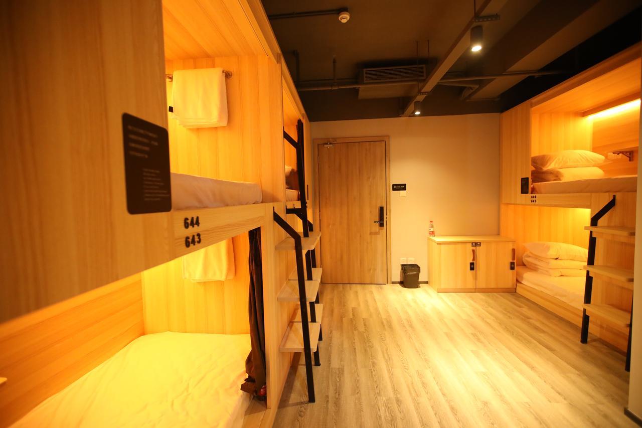 Chengdu Desti Youth Park Hostel Chunxi Road Екстер'єр фото